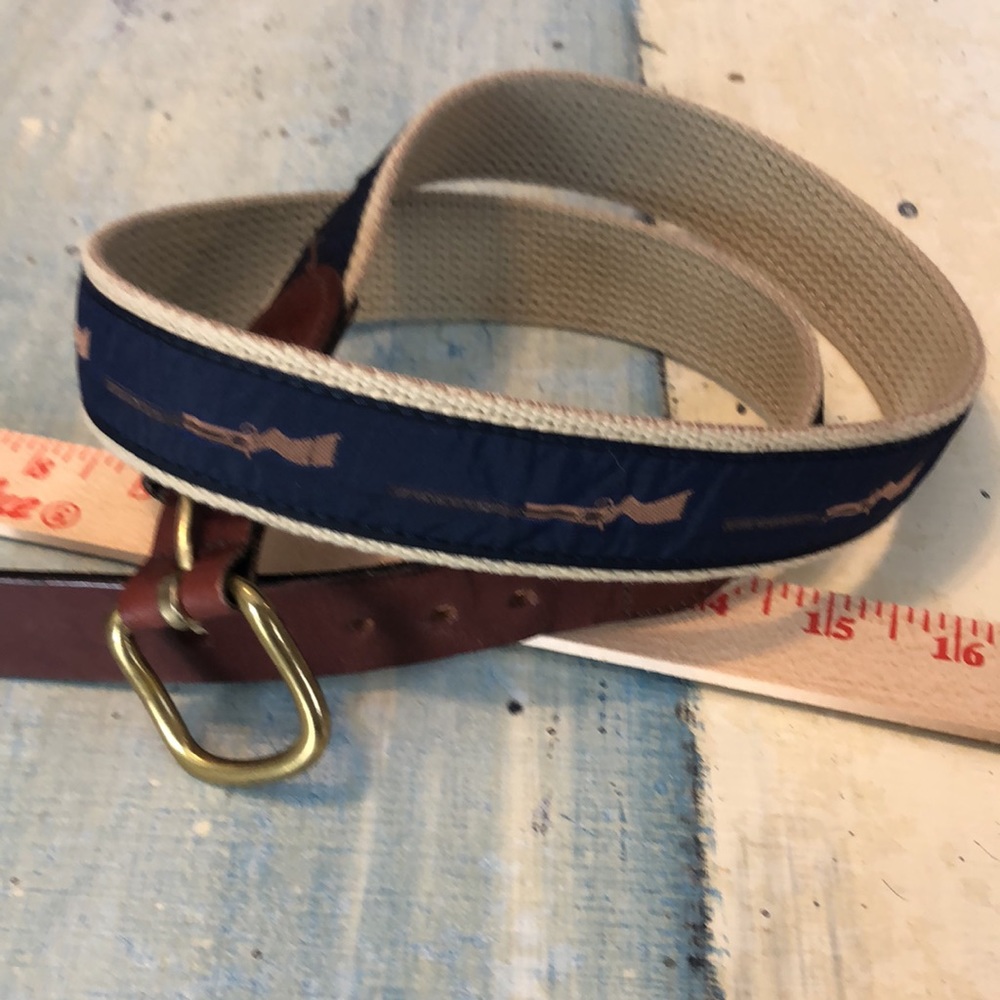 Leather man Ltd brass buckle 38 inch belt.